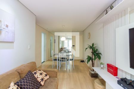 Sala  de apartamento à venda com 2 quartos, 62m² em Jaguaribe, Osasco