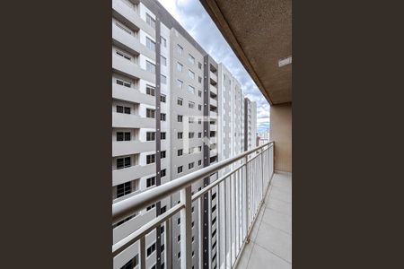 Varanda da Sala de apartamento para alugar com 1 quarto, 34m² em Belenzinho, São Paulo