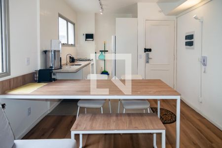 Sala de apartamento à venda com 1 quarto, 33m² em Cerqueira César, São Paulo