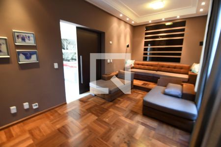 Sala de TV de casa de condomínio à venda com 5 quartos, 527m² em Residencial Barão do Café, Campinas