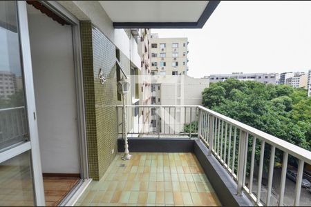 Varanda Sala de apartamento à venda com 2 quartos, 98m² em Tijuca, Rio de Janeiro