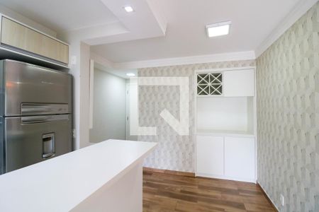 Sala / Cozinha de apartamento à venda com 2 quartos, 54m² em Santo Amaro, São Paulo
