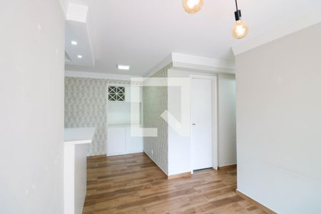 Sala / Cozinha de apartamento à venda com 2 quartos, 54m² em Santo Amaro, São Paulo