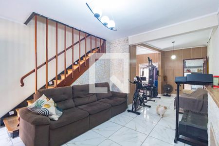 Sala de casa de condomínio à venda com 5 quartos, 230m² em Brás, São Paulo