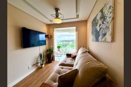 Sala de apartamento à venda com 2 quartos, 57m² em Jardim Munhoz, Guarulhos