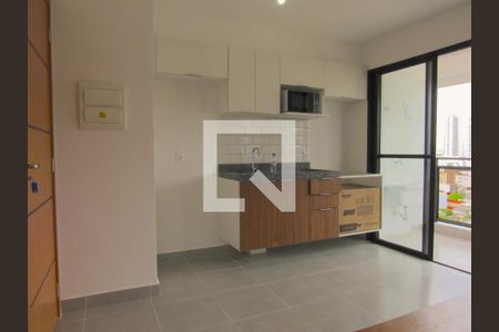 Sala - Cozinha de kitnet/studio para alugar com 1 quarto, 24m² em Centro, Osasco