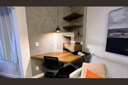 Sala de apartamento para alugar com 1 quarto, 54m² em Boqueirão, Santos