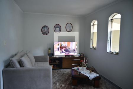 Sala de casa à venda com 3 quartos, 133m² em Jardim Santo André, Santo André