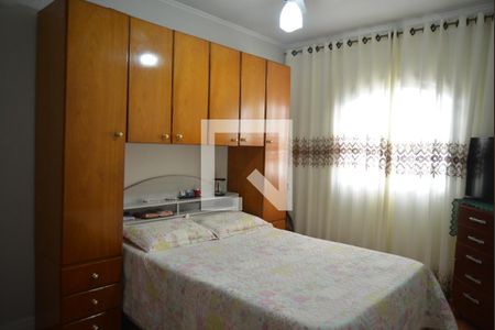 Quarto Suite 1 de casa à venda com 3 quartos, 133m² em Jardim Santo André, Santo André