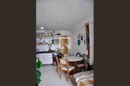 Detalhe - Sala e Sala de Jantar de apartamento para alugar com 1 quarto, 27m² em Freguesia do Ó, São Paulo