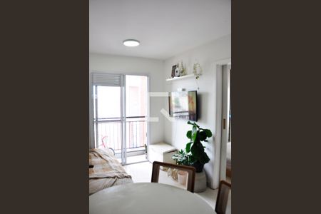 Detalhe - Sala e Sala de Jantar de apartamento para alugar com 1 quarto, 27m² em Freguesia do Ó, São Paulo