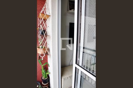 Detalhe - Varanda da Sala e Sala de Jantar de apartamento para alugar com 1 quarto, 27m² em Freguesia do Ó, São Paulo