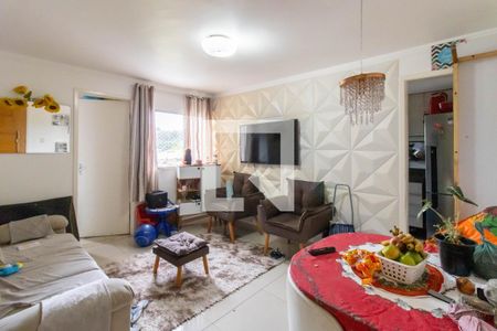 Sala de apartamento à venda com 2 quartos, 48m² em Vila Galvão, Guarulhos