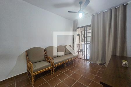 Sala de apartamento para alugar com 3 quartos, 90m² em Balneario Cidade Atlantica, Guarujá