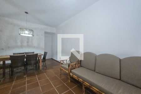Sala de apartamento para alugar com 3 quartos, 90m² em Balneario Cidade Atlantica, Guarujá