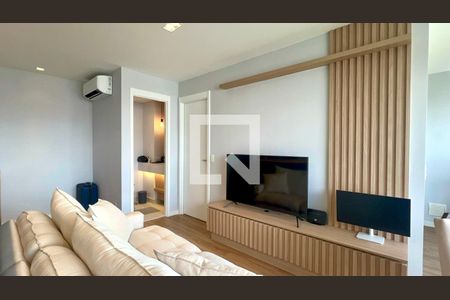 Sala de apartamento à venda com 1 quarto, 50m² em Jardim Vera Cruz, São Paulo