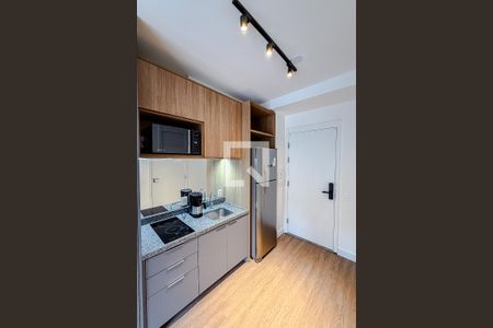Cozinha de kitnet/studio à venda com 1 quarto, 35m² em Vila Mariana, São Paulo