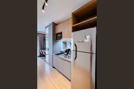 Cozinha de kitnet/studio à venda com 1 quarto, 35m² em Vila Mariana, São Paulo