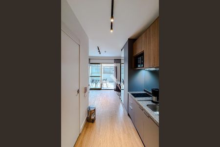 Cozinha de kitnet/studio à venda com 1 quarto, 35m² em Vila Mariana, São Paulo