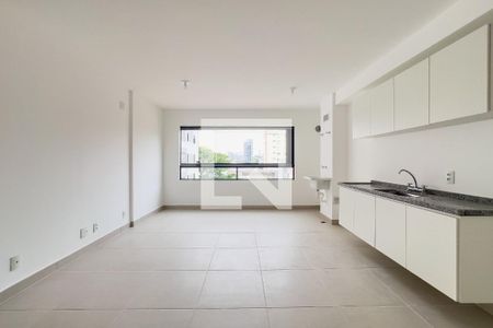 Sala e cozinha de apartamento para alugar com 2 quartos, 57m² em Ipiranga, São Paulo