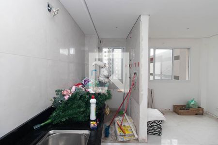 Cozinha e Área de Serviço de apartamento à venda com 2 quartos, 42m² em Vila Maria, São Paulo