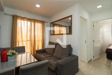 Sala de apartamento para alugar com 2 quartos, 36m² em Jardim Adutora, São Paulo