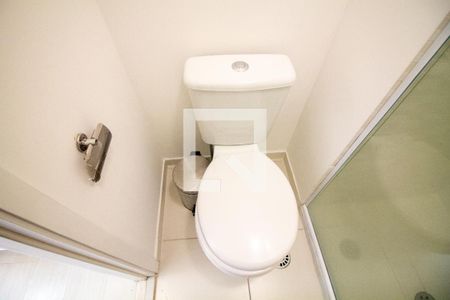 Banheiro de apartamento à venda com 1 quarto, 47m² em Campo Belo, São Paulo