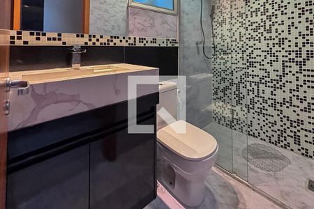 Banheiro de apartamento à venda com 1 quarto, 64m² em Centro, Belo Horizonte