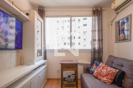 Sala de apartamento à venda com 3 quartos, 68m² em Jardim Carvalho, Porto Alegre