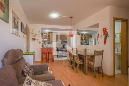 Sala de apartamento à venda com 3 quartos, 68m² em Jardim Carvalho, Porto Alegre