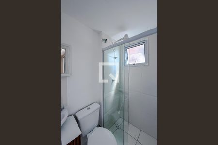 Banheiro de kitnet/studio para alugar com 1 quarto, 20m² em Chácara Inglesa, São Paulo