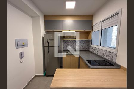 Sala/cozinha de kitnet/studio para alugar com 1 quarto, 29m² em Vila Buarque, São Paulo