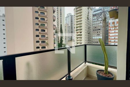Varanda de apartamento à venda com 3 quartos, 115m² em Jardim Paulista, São Paulo