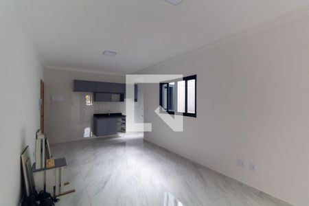 Sala de apartamento para alugar com 2 quartos, 43m² em Vila Paulo Silas, São Paulo