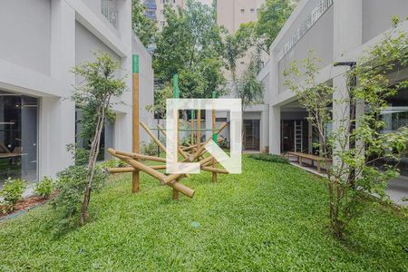 Área comum - Playground de kitnet/studio para alugar com 1 quarto, 44m² em Pinheiros, São Paulo