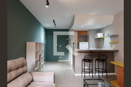 Sala de apartamento para alugar com 1 quarto, 58m² em Jardim Paulista, São Paulo