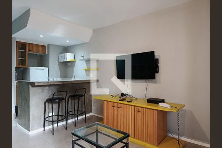Sala de apartamento para alugar com 1 quarto, 58m² em Jardim Paulista, São Paulo