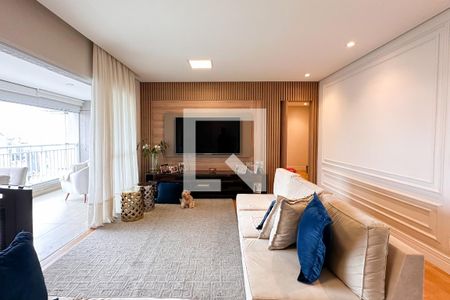 Sala de apartamento à venda com 3 quartos, 127m² em Jardim Chácara Inglesa, São Bernardo do Campo