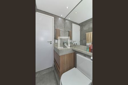 Banheiro Social de apartamento à venda com 3 quartos, 129m² em Jardim Aeroporto, São Paulo