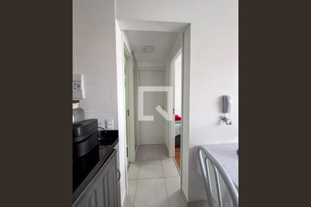 Corredor de apartamento para alugar com 2 quartos, 32m² em Parque Fongaro, São Paulo