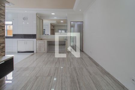 Sala de casa para alugar com 2 quartos, 110m² em Vila Falchi, Mauá