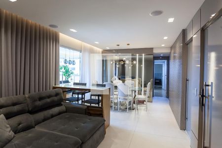 sala de apartamento à venda com 4 quartos, 126m² em Vila da Serra, Nova Lima