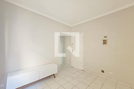Sala de apartamento para alugar com 1 quarto, 50m² em Vila Alzira, Guarujá