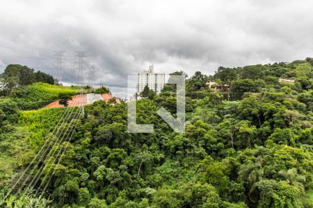 Vista da Varanda de apartamento à venda com 1 quarto, 46m² em Centro de Apoio I (alphaville), Santana de Parnaíba