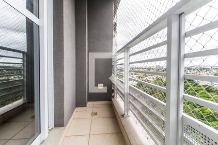 Varanda de apartamento à venda com 1 quarto, 46m² em Centro de Apoio I (alphaville), Santana de Parnaíba