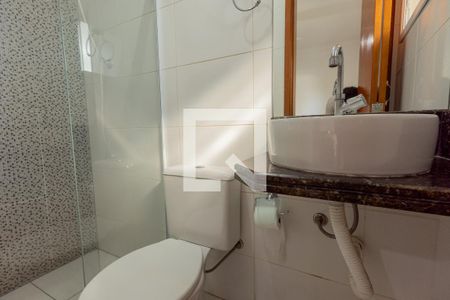 Banheiro da Suíte 1 de casa à venda com 3 quartos, 81m² em Conjunto Residencial Sabara - Campo Grande, São Paulo