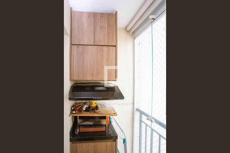 Varanda da Sala de apartamento à venda com 2 quartos, 50m² em Centro, Diadema