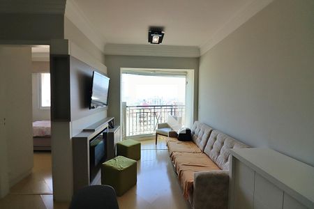 Sala  de apartamento para alugar com 2 quartos, 56m² em Vila Caminho do Mar, São Bernardo do Campo