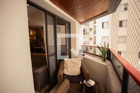 VARANDA DA SALA de apartamento à venda com 3 quartos, 142m² em Chora Menino, São Paulo