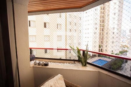 VARANDA DA SALA de apartamento à venda com 3 quartos, 142m² em Chora Menino, São Paulo